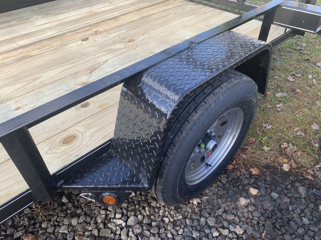 2026  Racers Edge Trailer 76x10 Single Utility 3500lb